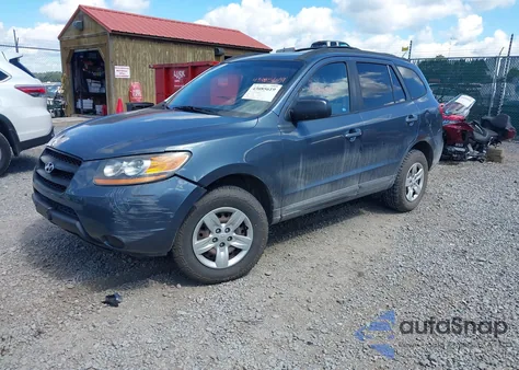 2009 Hyundai Santa Fe Gls из США, поврежденный, VIN 5NMSG73D09H295688